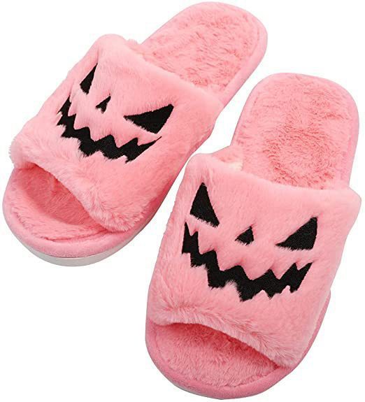 halloween-shoes-winter-cute-warm-home-slippers-women