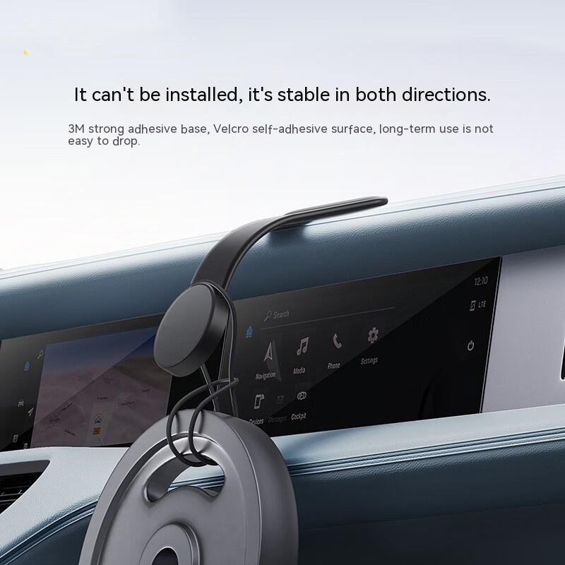 Magnetic Bendable Car Mobile Phone Holder Wireless Charger&Dash Mount for Phone