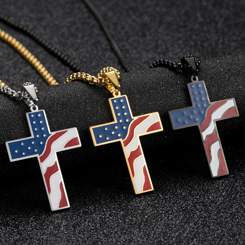 stylish-flag-cross-necklace-unique-jewelry-gift-idea