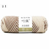 8-Strand Gradient Milk Cotton: Hand-Knit Medium Thickness