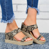 Hemp Wedge Heel Slippers: Casual Sandals & High Heel Shoes