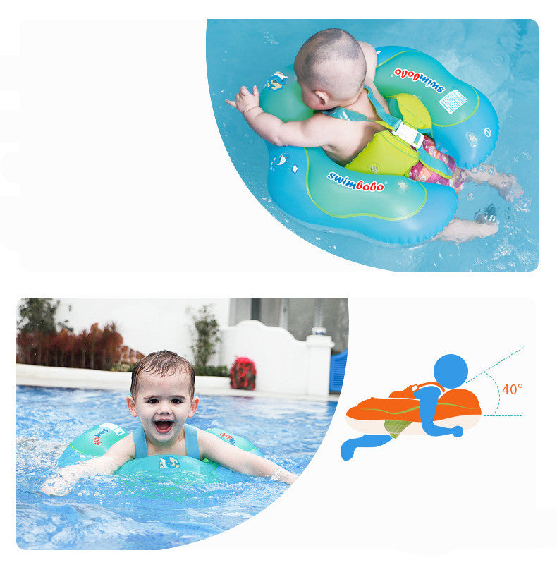 Nouveau Anneau de natation pour bébé, Anti-étouffement, eau Anti-roulage, sous les bras,