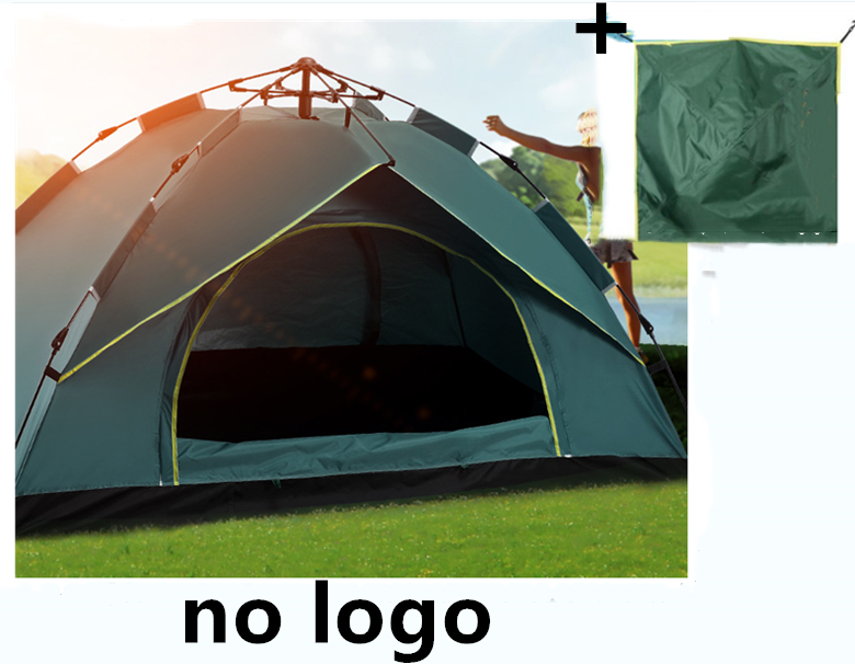 Quick-Opening Rainproof Camping Tent: Automatic Spring Design