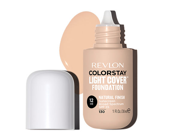 Discover Flawless Radiance: 2 packs of Revlon Colorstay Light Cover Foundation, SPF 30, #320, #200, #130 and #110 True Beige - Your Natural Glow Awaits!