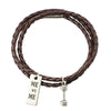 Stylish 3-Lap Woven Bracelet: Must-Have Accessory