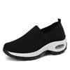 Mesh Sports Shoes Breathable Slip On Air Cushion Sneakers Casual Thick Bottom Heightened Shoes