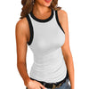 new-solid-color-printed-round-neck-vest-for-women