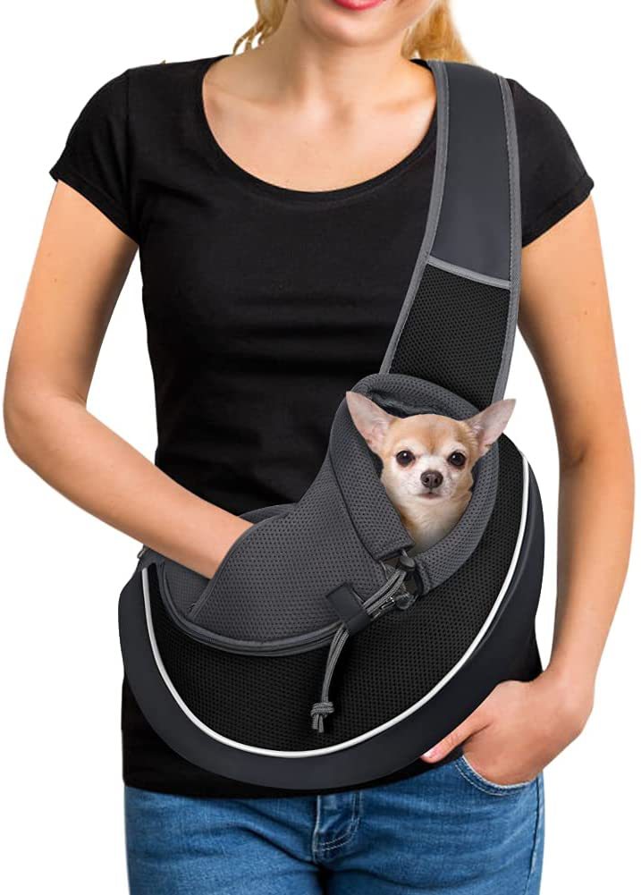 Convenient & Stylish Crossbody Bag for Women to Carry Pets Outdoors