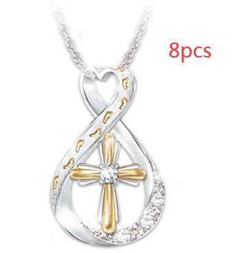 elegant-two-tone-cross-footprint-diamond-pendant