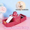 2023 Hot Valentine's Day Gifts Metal Rose Jewelry Gift Box Necklace For Wedding Girlfriend Necklace Gifts