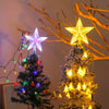 Illuminez vos vacances avec des lumières LED pentagramme – Décoration de Noël festive 