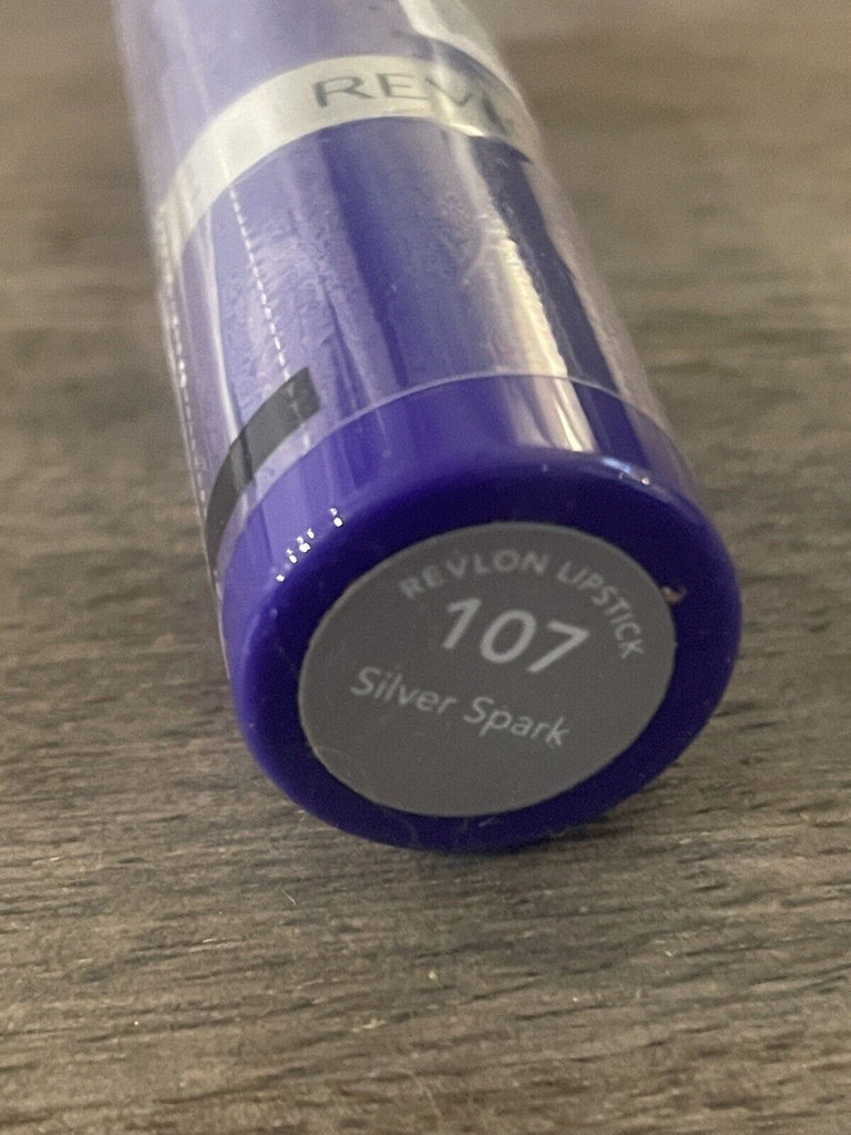 Revlon Electric Shock Lipstick # 107 Silver Spark