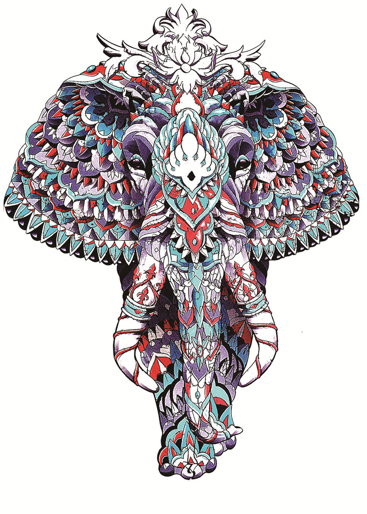 Colorful Animal-Shaped Christmas Puzzles: Elephant & Turtle Gifts
