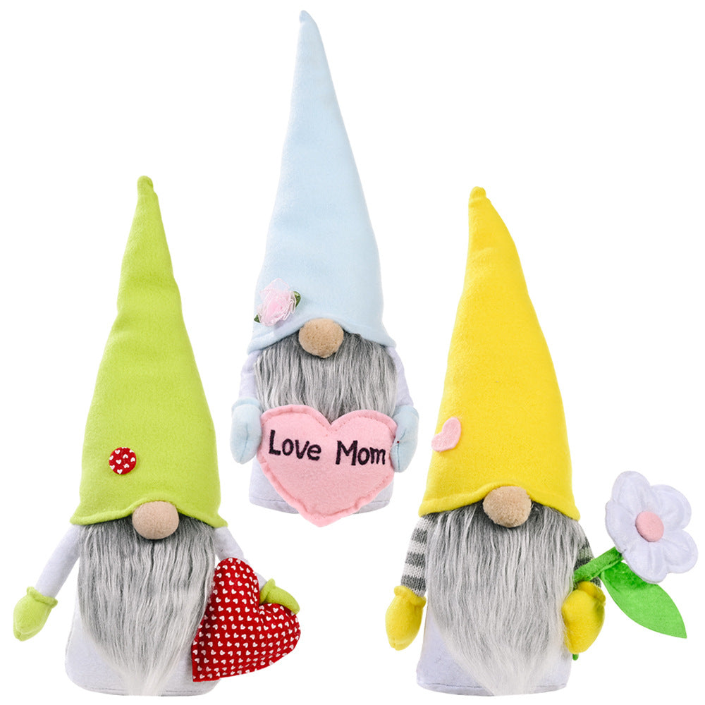Mother's Day Rudolph Pointed Hat Doll